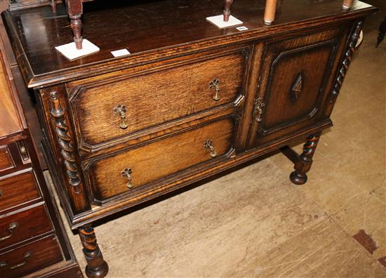 1920S oak sideboard